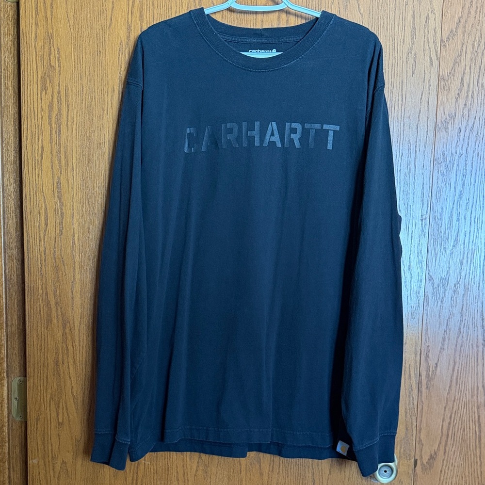 Carhartt Men's Black Long Sleeve Tee